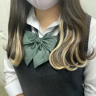 ロング カラー 🧡艶髪ちゅるん髪 🫧🧡YUKI❄️のヘアスタイル