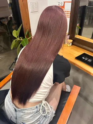 ロング カラー 💖艶・ブリーチ 透明感miyu💖のヘアスタイル