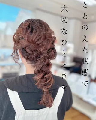 ヘアアレンジ ナチュラルオーブン 大村店🍀深松孝枝のヘアスタイル