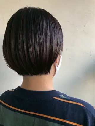 ショート ルプラボウ/ぴーす/ 縮毛矯正のヘアスタイル