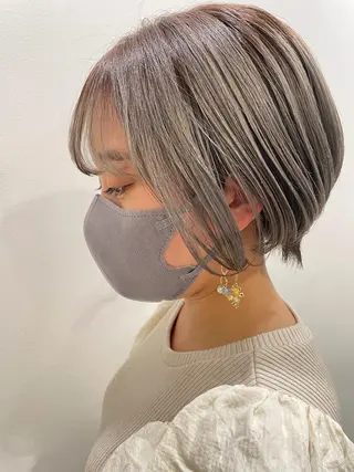 ショート カラー ✨髪質改善特化サロン ✨alushe✨のヘアスタイル