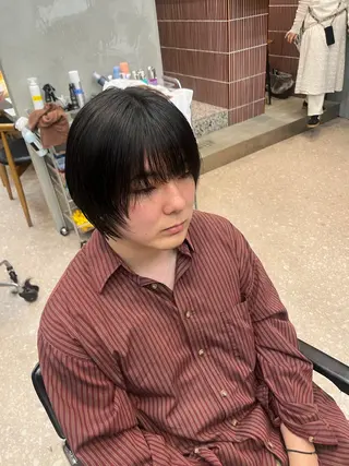 ショート elima 調布所属・ちせ/ 透明感カラー /調布˚ 🦢₊✧のヘアスタイル