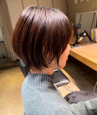 ショート 髪質改善・ クロスパーマ◎倉澤のヘアスタイル