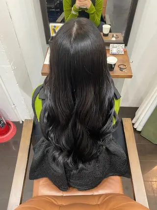 ロング 🍒ᩚ名駅/艶髪 縮毛矯正/あゆ🍒ᩚのヘアスタイル