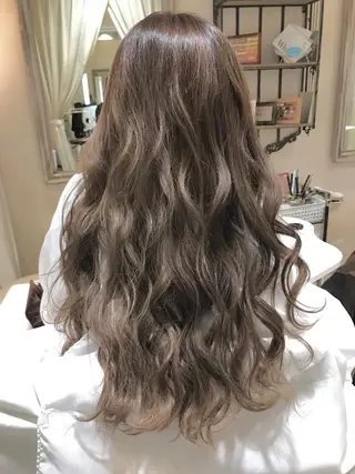 ロング 福原 優介のヘアスタイル