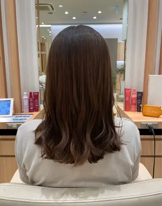セミロング 似合わせカット✂︎/ ゆづきのヘアスタイル