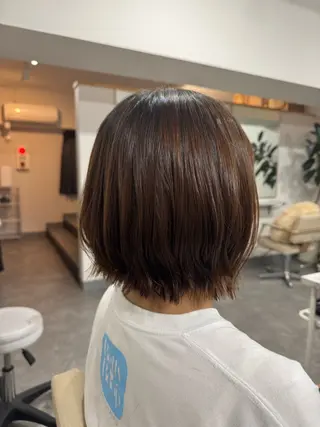 ミディアム 月館 怜奈のヘアスタイル