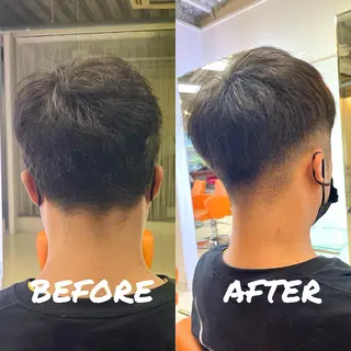 ショート メンズ 鶴﨑 美優亜のヘアスタイル