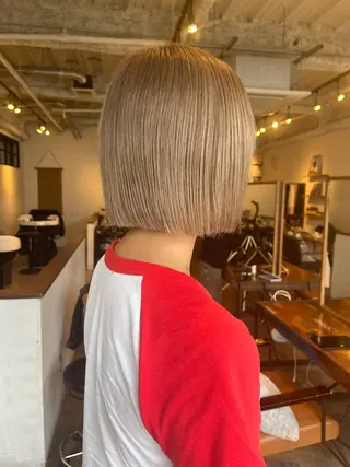 ミディアム カラー rimi/ショート /透明感カラーのヘアスタイル