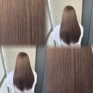 ロング カラー 髙橋 李里亜のヘアスタイル