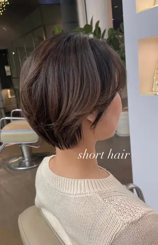 ショート ♡レイヤーボブ パーマ/うらら♡のヘアスタイル