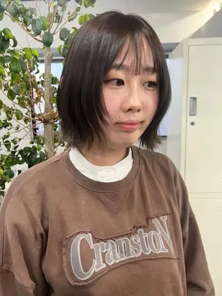 ショート hikaru💘髪質 改善 透明感カラーのヘアスタイル