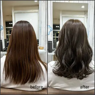 ミディアム kokua hair design／大西のヘアスタイル