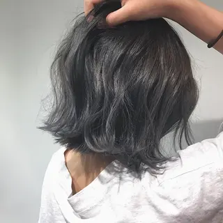ショート カラー ヘアアレンジ Zina渋谷エリア マネージャShionのヘアスタイル