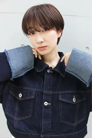 ショート kaho.🌿 ショートヘア⭐️のヘアスタイル