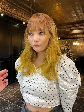 ロング カラー haco＋所属・圧倒的デザイン力 店長🎨RENAのヘアスタイル