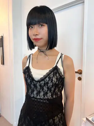 ミディアム カラー ichika/福岡 /透明感カラー🤎のヘアスタイル