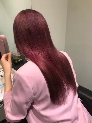 ロング メンズモデル板橋 島田依杏のヘアスタイル