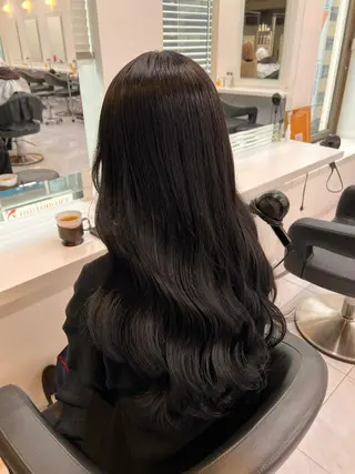 ロング カラー ヘアアレンジ 💖札幌カラー 指名No.1💖玲奈のヘアスタイル