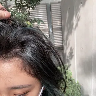 ミディアム カラー レイヤーカットモデル 募集/藤原一真のヘアスタイル