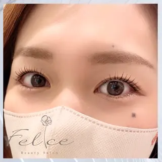 アイブロウ 毛穴ケア✖️まつげ Feliceのマツエク・マツパデザイン