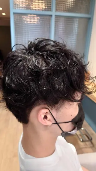 ショート パーマ メンズ 田中将平【 サロンマネージャー】のヘアスタイル