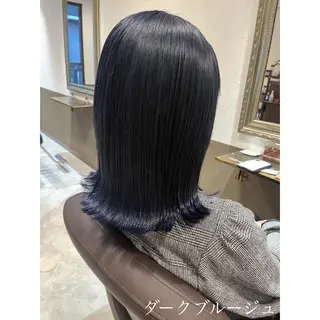 ミディアム カラー 坂井田 浩樹のヘアスタイル