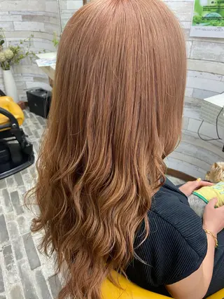 ロング カラー 大坪 拓斗のヘアスタイル