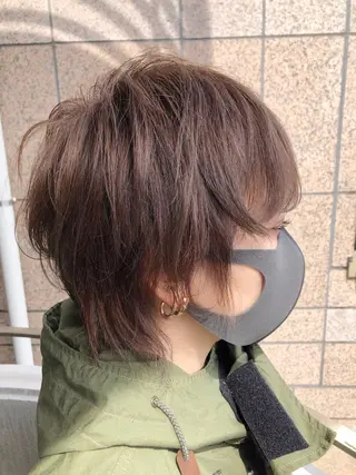 ショート カラーアンドケアリタ kitamuuuのヘアスタイル