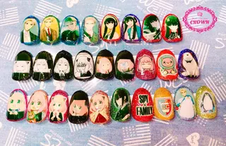 ネイル CROWN プライベートサロンのネイルデザイン