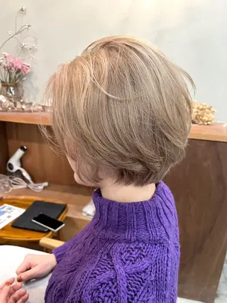 カラー 🌸花屋併設🌸石垣 友基のヘアスタイル
