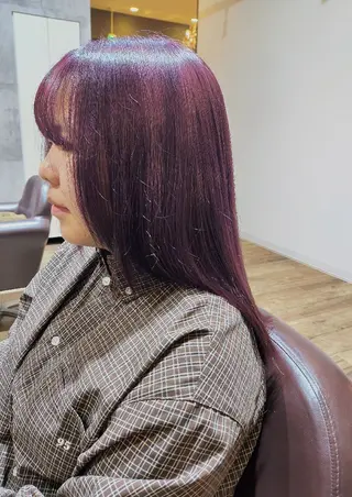 カラー 吉岡 天星のヘアスタイル