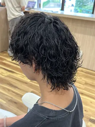 ショート パーマ メンズ ✂️メンズカット✂️ ソノベレオのヘアスタイル