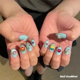 ネイル 本町ネイルNail UsaMimiのネイルデザイン