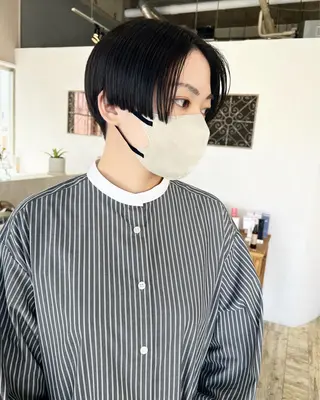 ショート テトネ タカシのヘアスタイル
