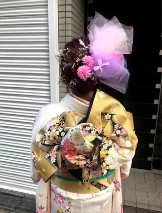 ヘアアレンジ 《カメレオン》 西田美輝のヘアスタイル