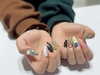 ネイル 清川 椿咲のネイルデザイン