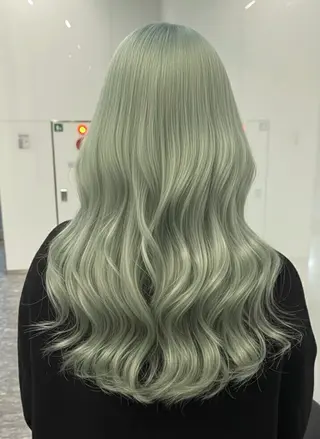 ロング カラー belle   表参道　terrace所属・抜きっぱなしブロンド /ハイトーン/カナタのヘアスタイル