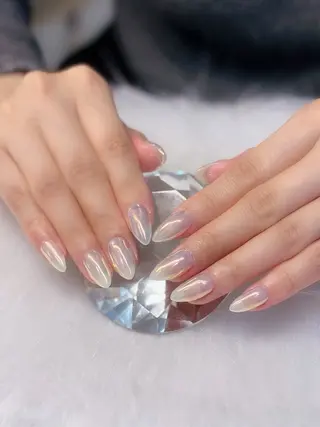 ネイル 透明感/フィルイン/ 亀戸5分ラシュシュのネイルデザイン