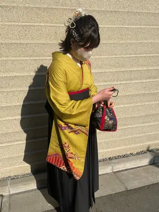 セミロング ヘアアレンジ 当日予約大歓迎💕/ Chisatoのその他イメージ