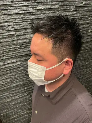 ショート メンズ ヒロ銀座　　　御徒町所属・ヒロ銀座　小林 透真のヘアスタイル