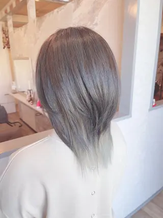 ミディアム 【DECIDE L.A.W】氏原　将のヘアスタイル