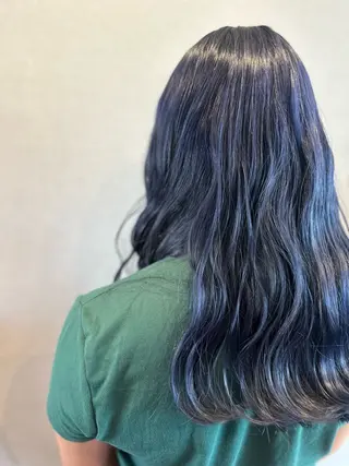 ロング カラー K Harukaのヘアスタイル