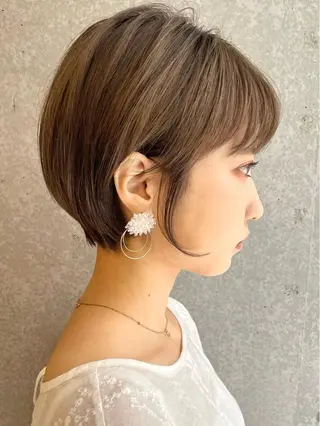 ショート 三鷹で1番ショート ボブをカットする新谷のヘアスタイル