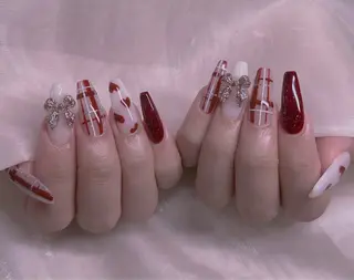 ネイル 長さだし専門店 M2　rikaのネイルデザイン