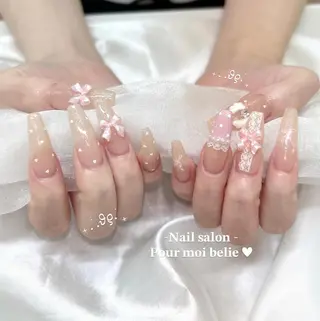 ネイル 【岐阜】 オトナ可愛いネイル♡のネイルデザイン