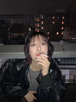 カラー ミディアム yuumi 👱🏻‍♀️のヘアスタイル