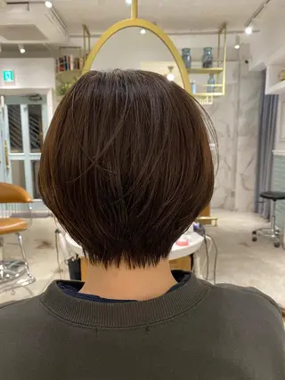 ショート 髪質改善レイヤー/ ボブたんの翔太のヘアスタイル