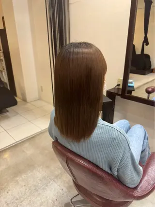 ミディアム カツモト マナ🍒のヘアスタイル