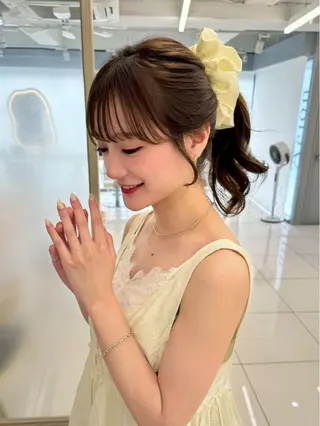 セミロング 顔周り🇰🇷韓国 レイヤー/いづみ💞のヘアスタイル